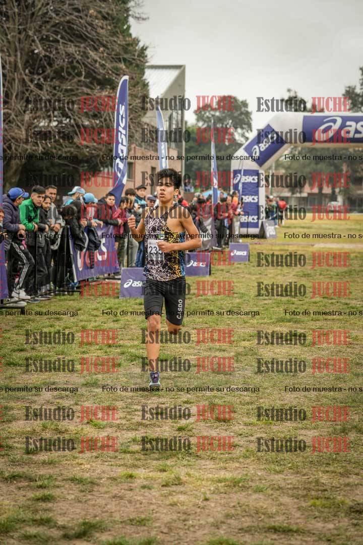 Fotos de la llegada del cross de 3000 m