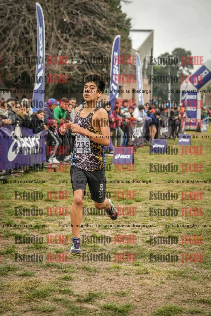 Fotos de la llegada del cross de 3000 m
