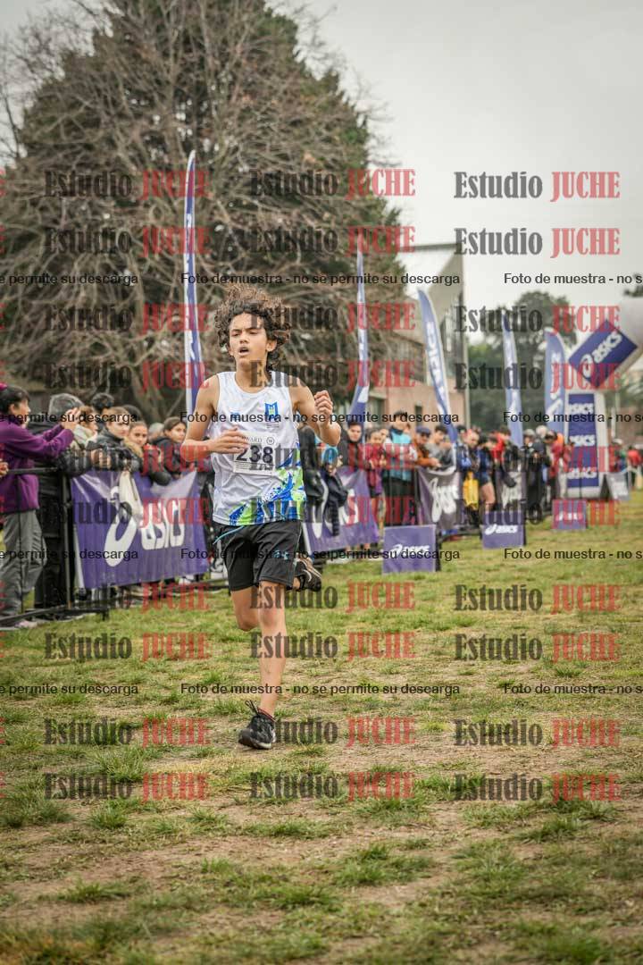 Fotos de la llegada del cross de 3000 m