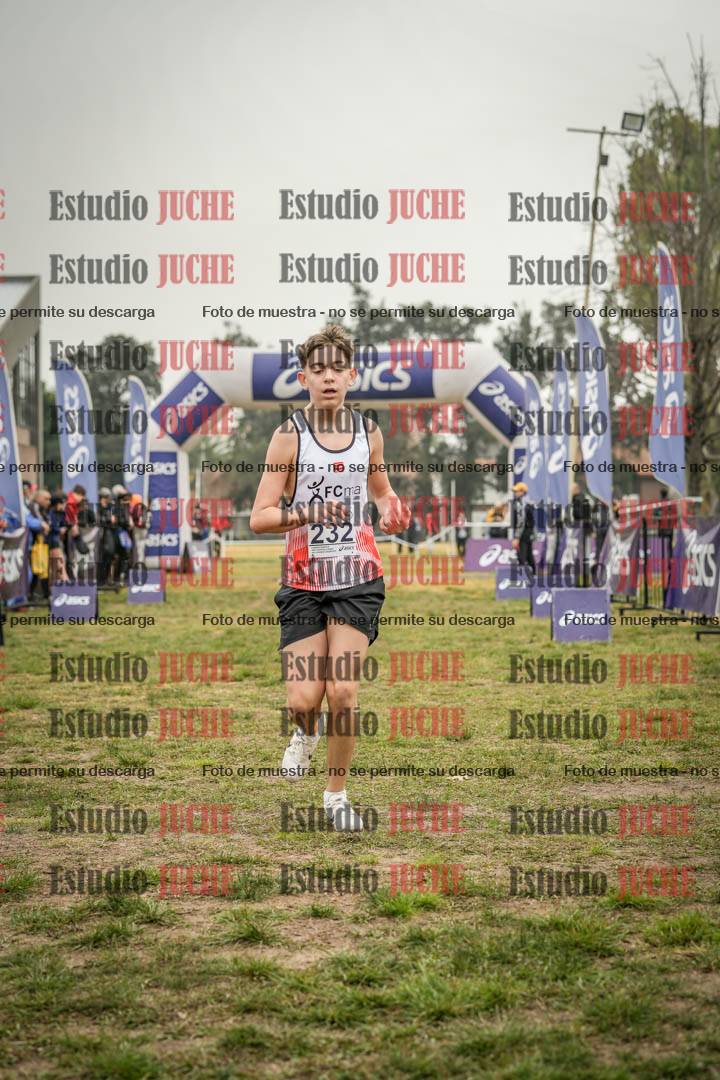 Fotos de la llegada del cross de 3000 m