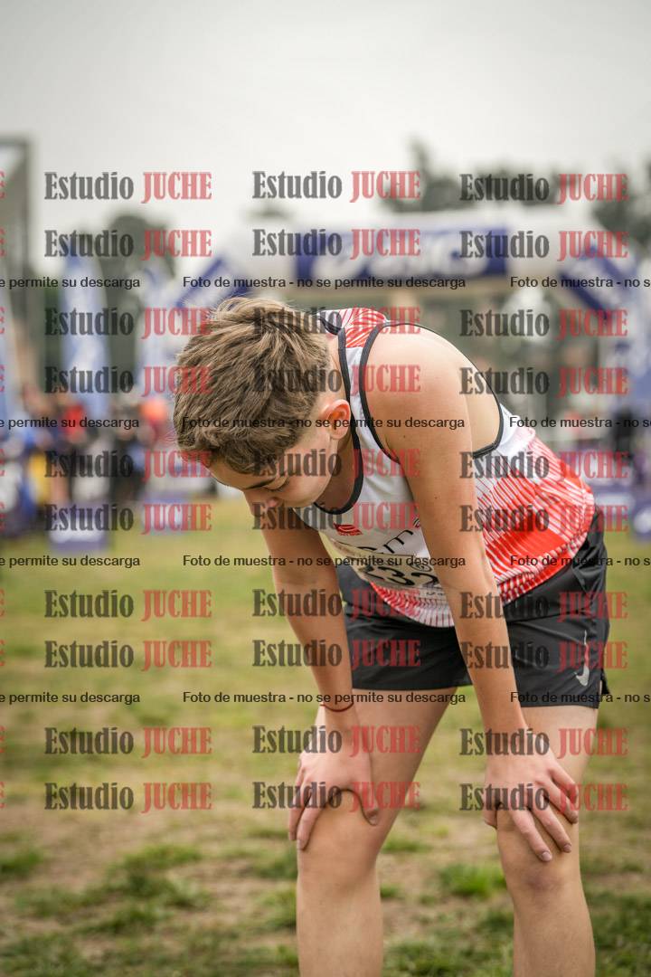 Fotos de la llegada del cross de 3000 m