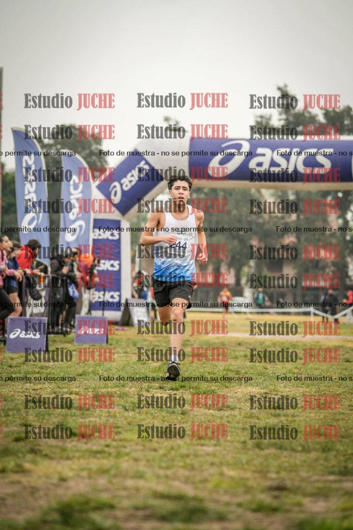 Fotos de la llegada del cross de 3000 m