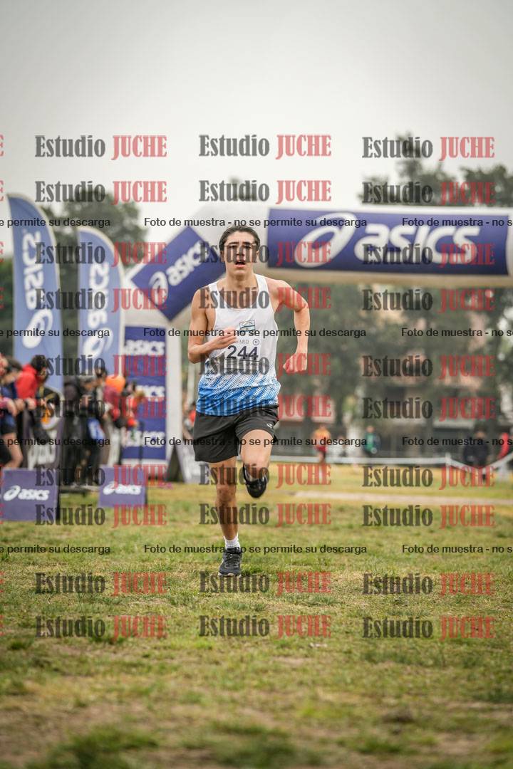 Fotos de la llegada del cross de 3000 m