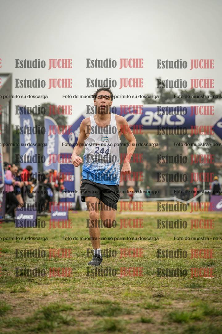 Fotos de la llegada del cross de 3000 m