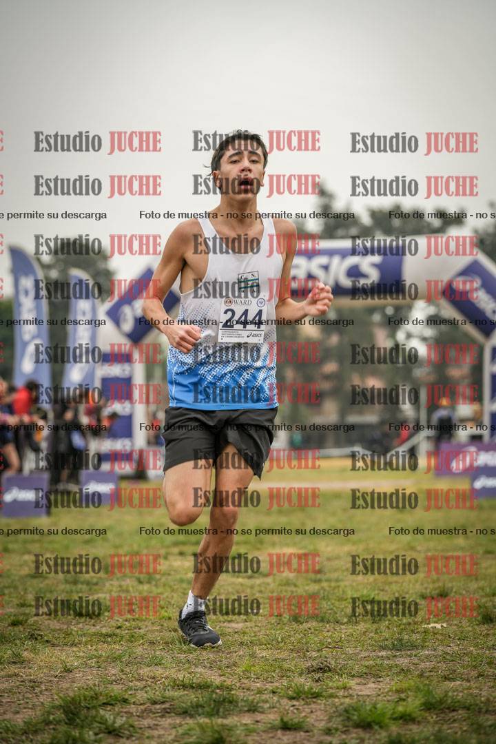Fotos de la llegada del cross de 3000 m