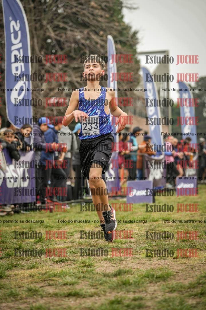 Fotos de la llegada del cross de 3000 m