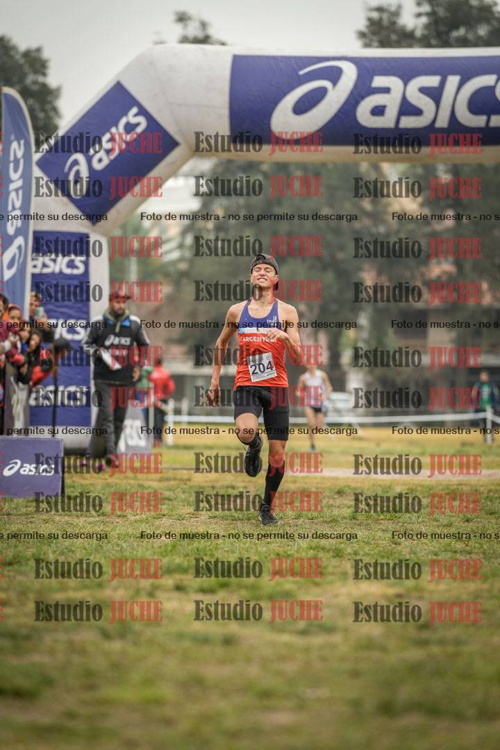 Fotos de la llegada del cross de 3000 m