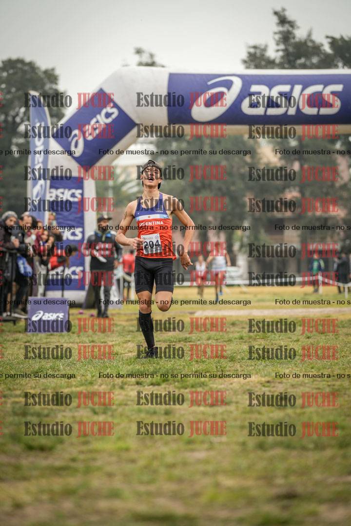 Fotos de la llegada del cross de 3000 m