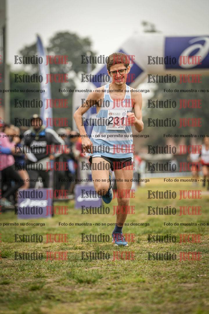 Fotos de la llegada del cross de 3000 m