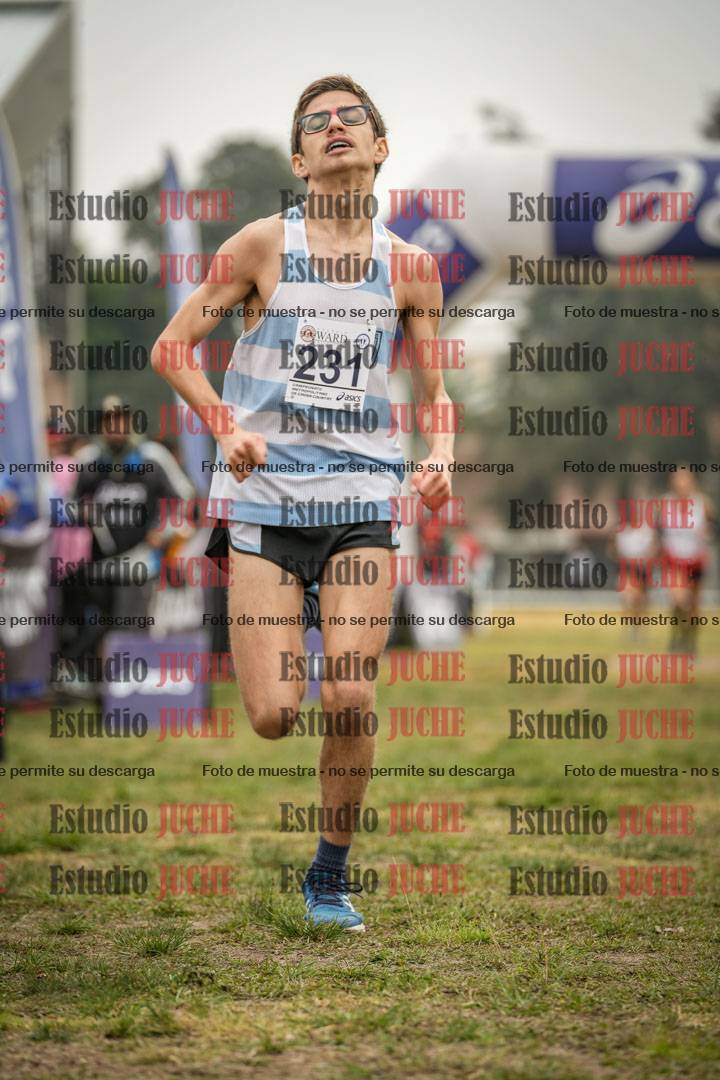 Fotos de la llegada del cross de 3000 m