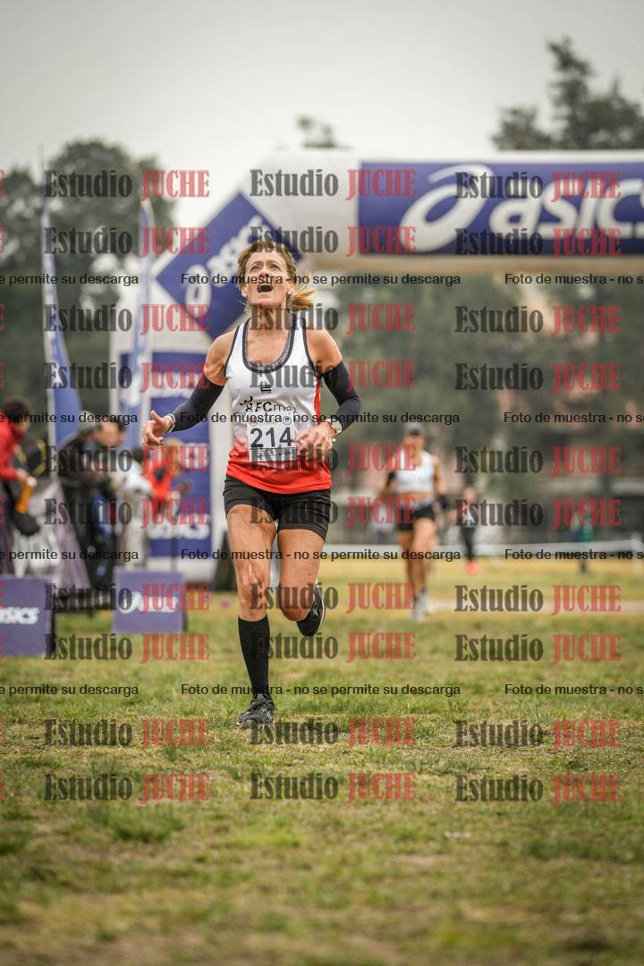Fotos de la llegada del cross de 3000 m