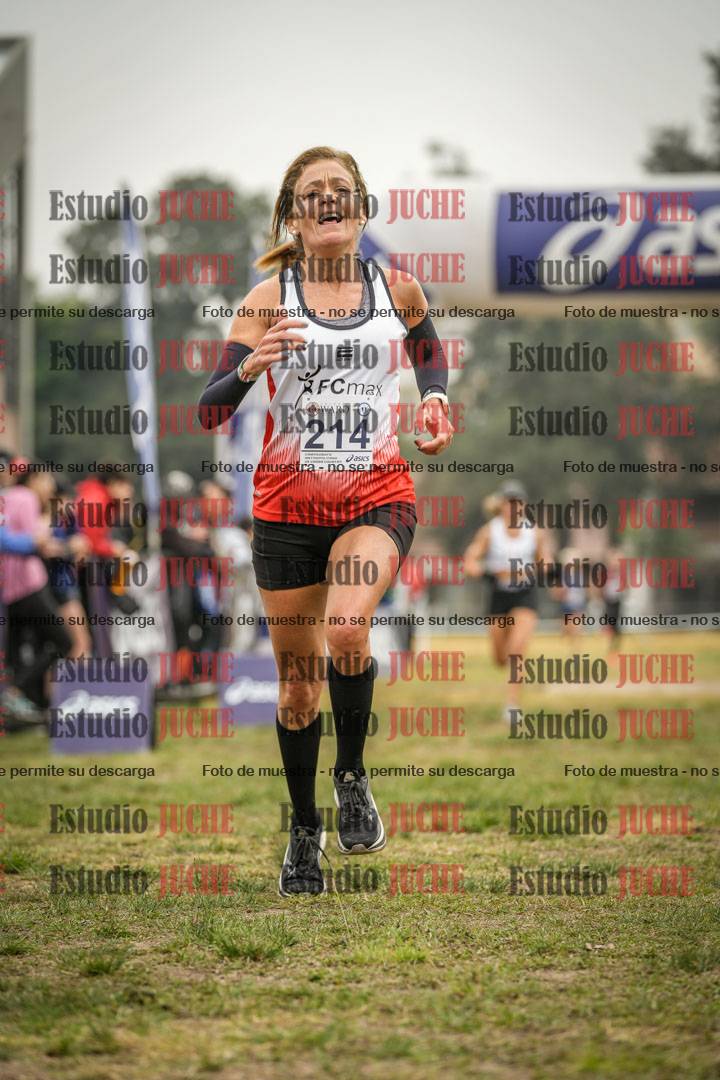 Fotos de la llegada del cross de 3000 m