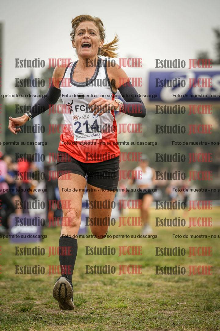 Fotos de la llegada del cross de 3000 m