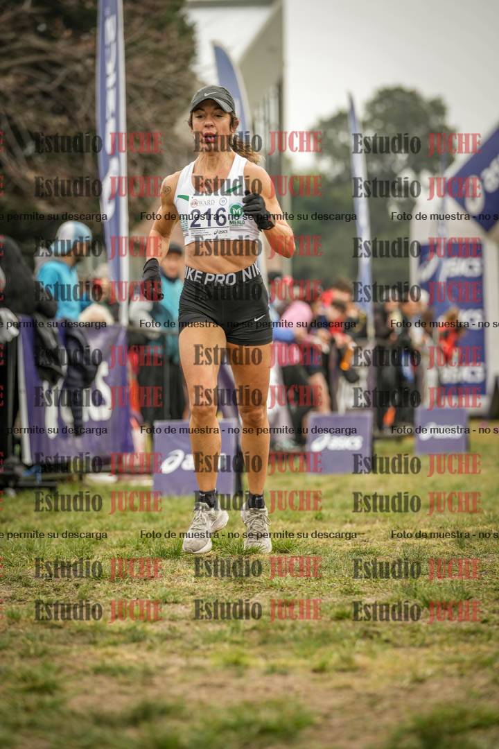Fotos de la llegada del cross de 3000 m