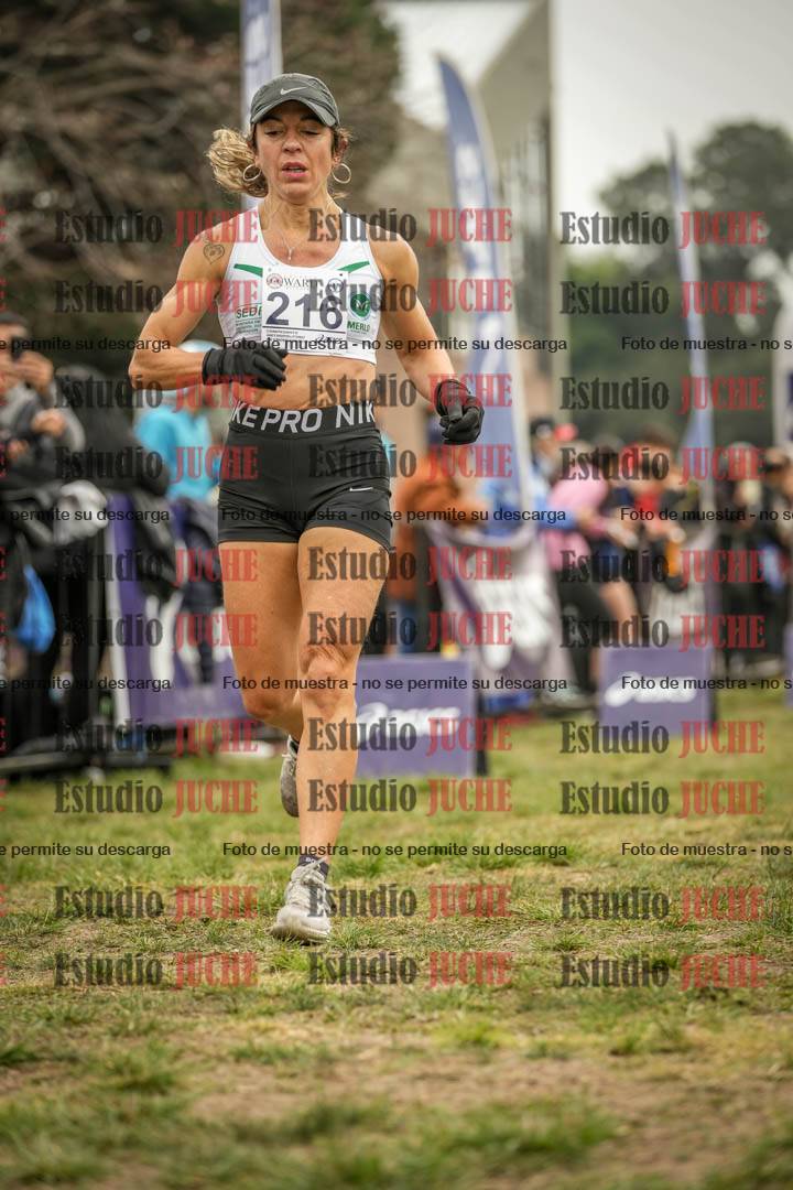Fotos de la llegada del cross de 3000 m