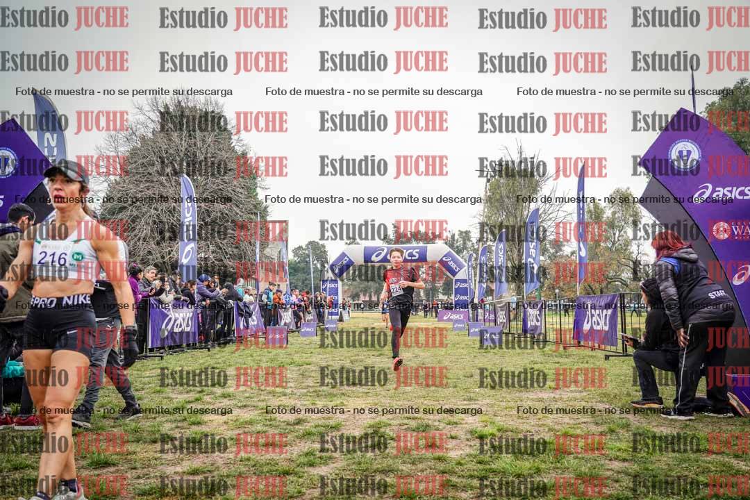 Fotos de la llegada del cross de 3000 m