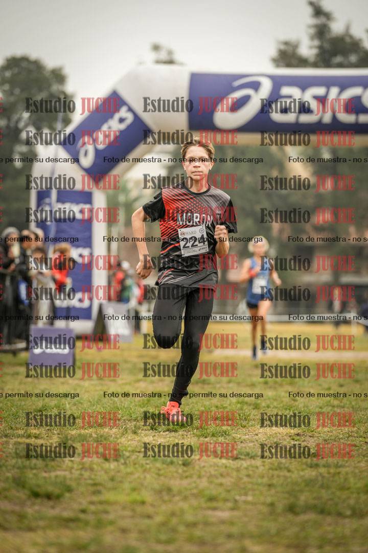 Fotos de la llegada del cross de 3000 m
