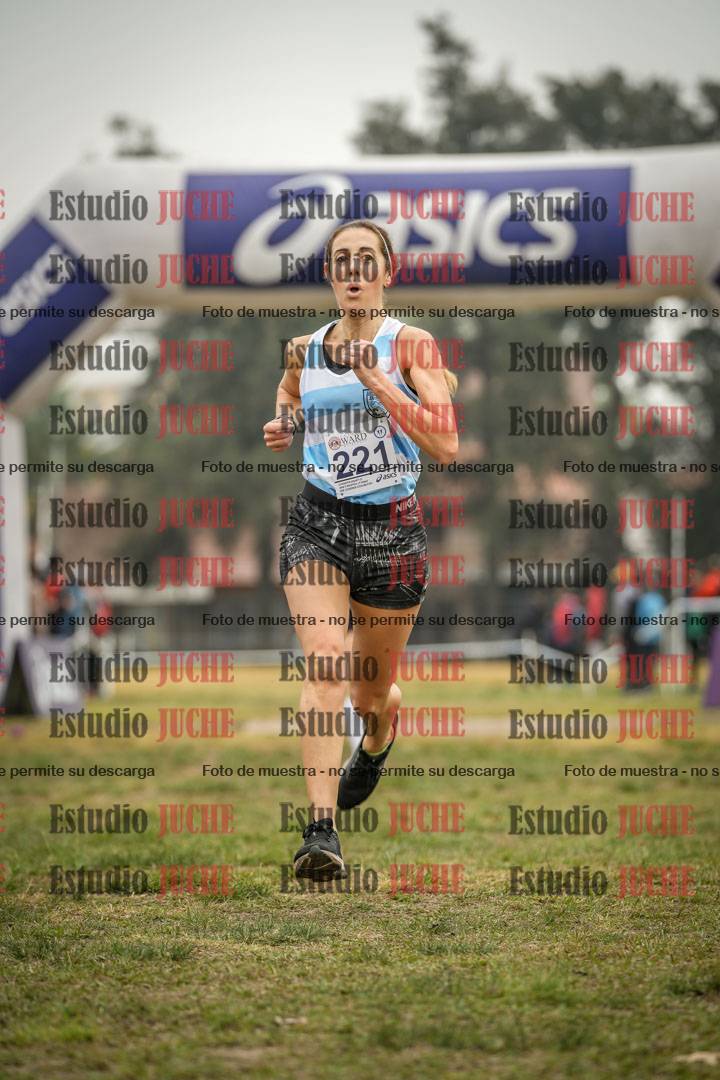 Fotos de la llegada del cross de 3000 m