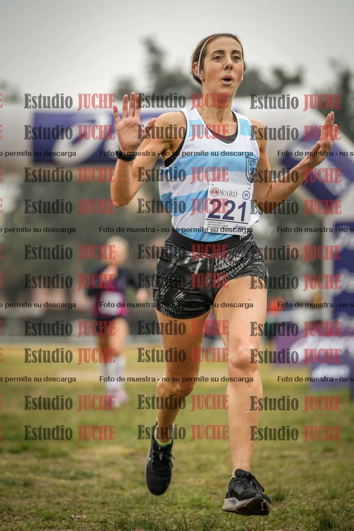 Fotos de la llegada del cross de 3000 m
