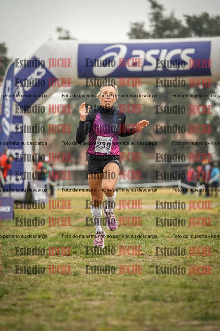 Fotos de la llegada del cross de 3000 m