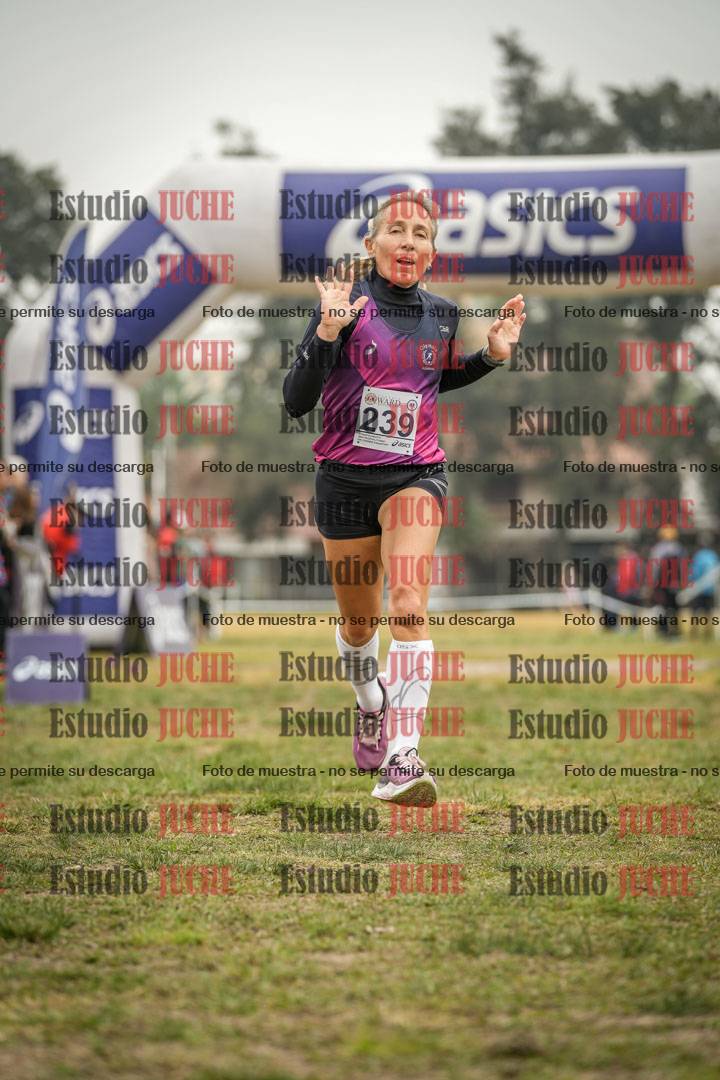 Fotos de la llegada del cross de 3000 m
