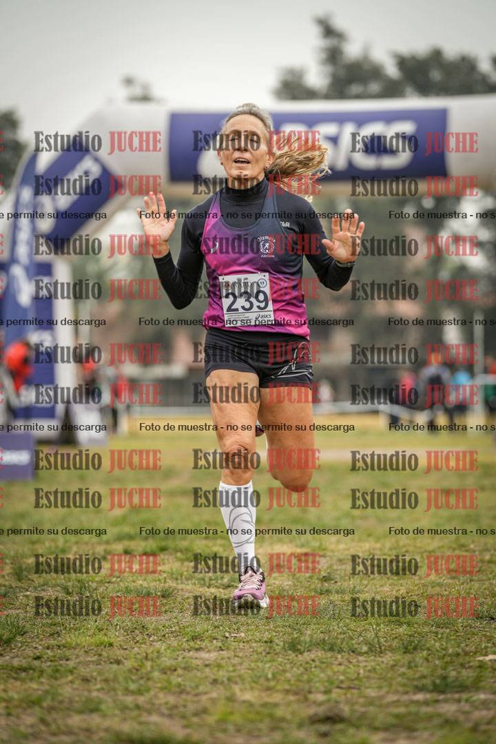 Fotos de la llegada del cross de 3000 m