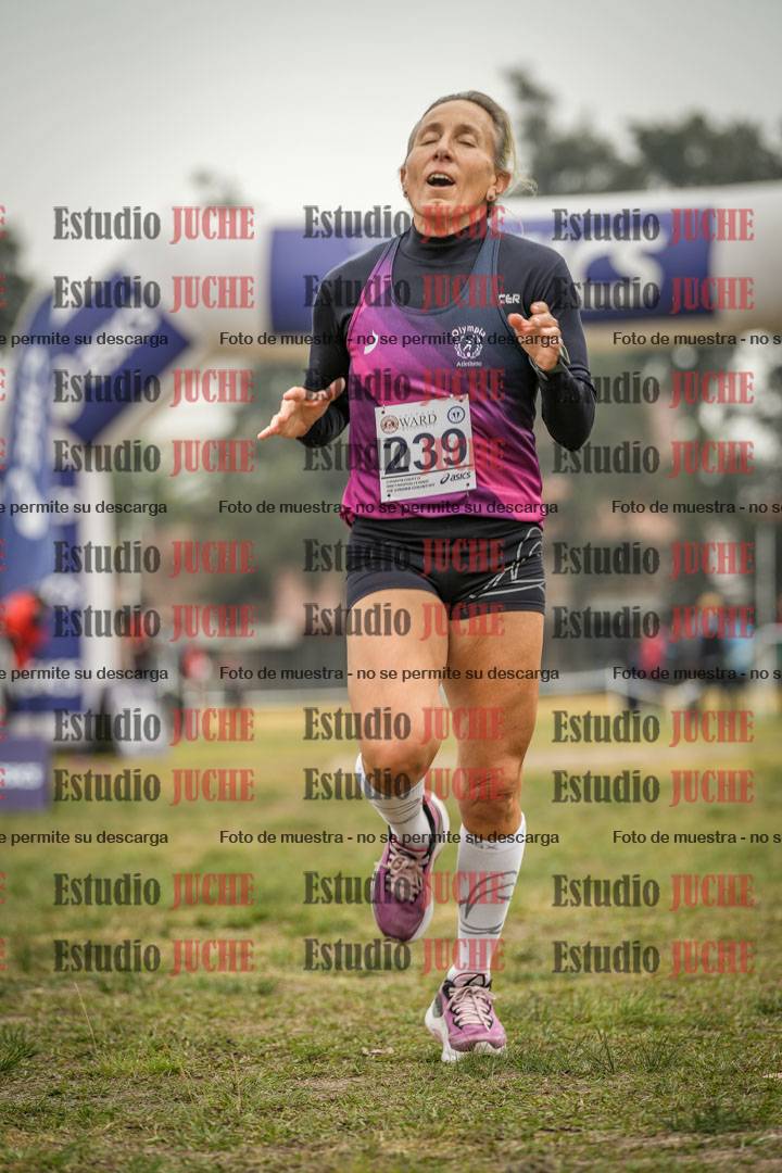 Fotos de la llegada del cross de 3000 m