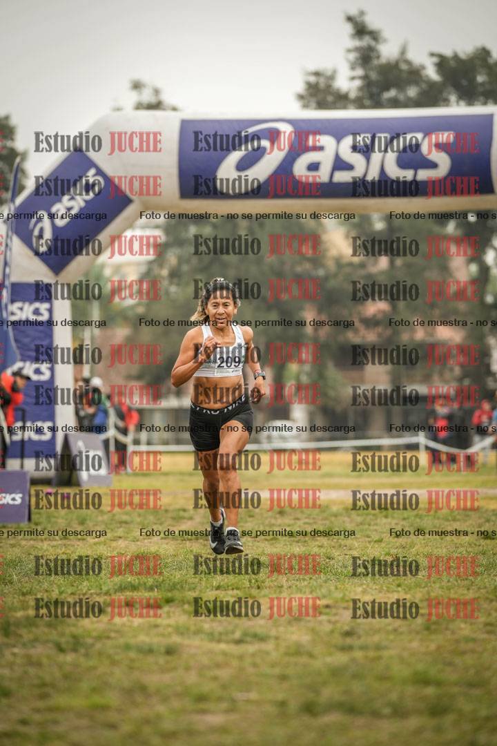 Fotos de la llegada del cross de 3000 m