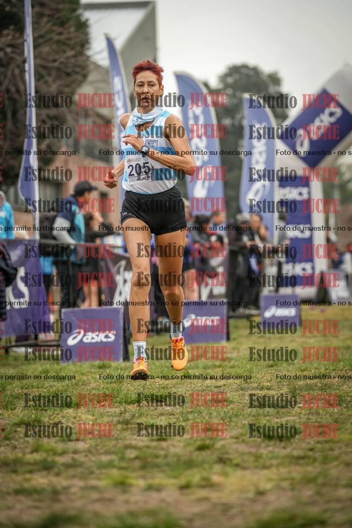 Fotos de la llegada del cross de 3000 m