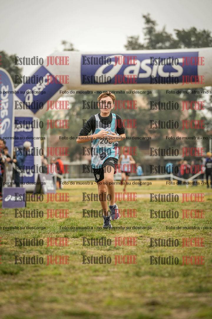 Fotos de la llegada del cross de 3000 m