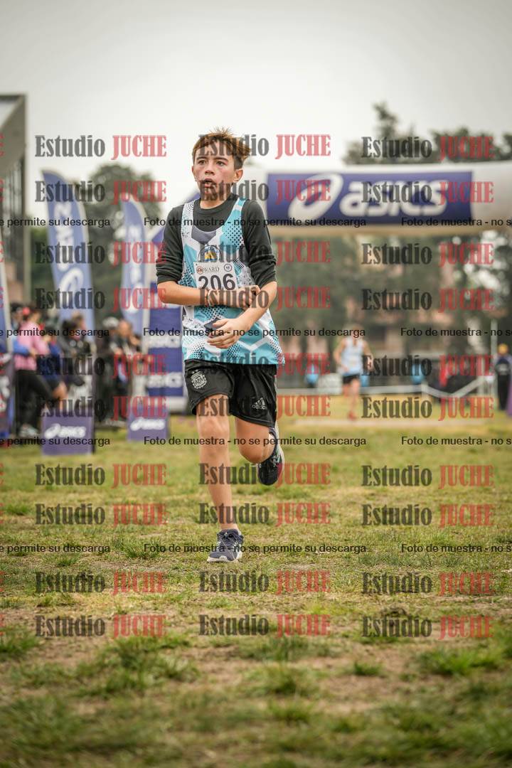 Fotos de la llegada del cross de 3000 m