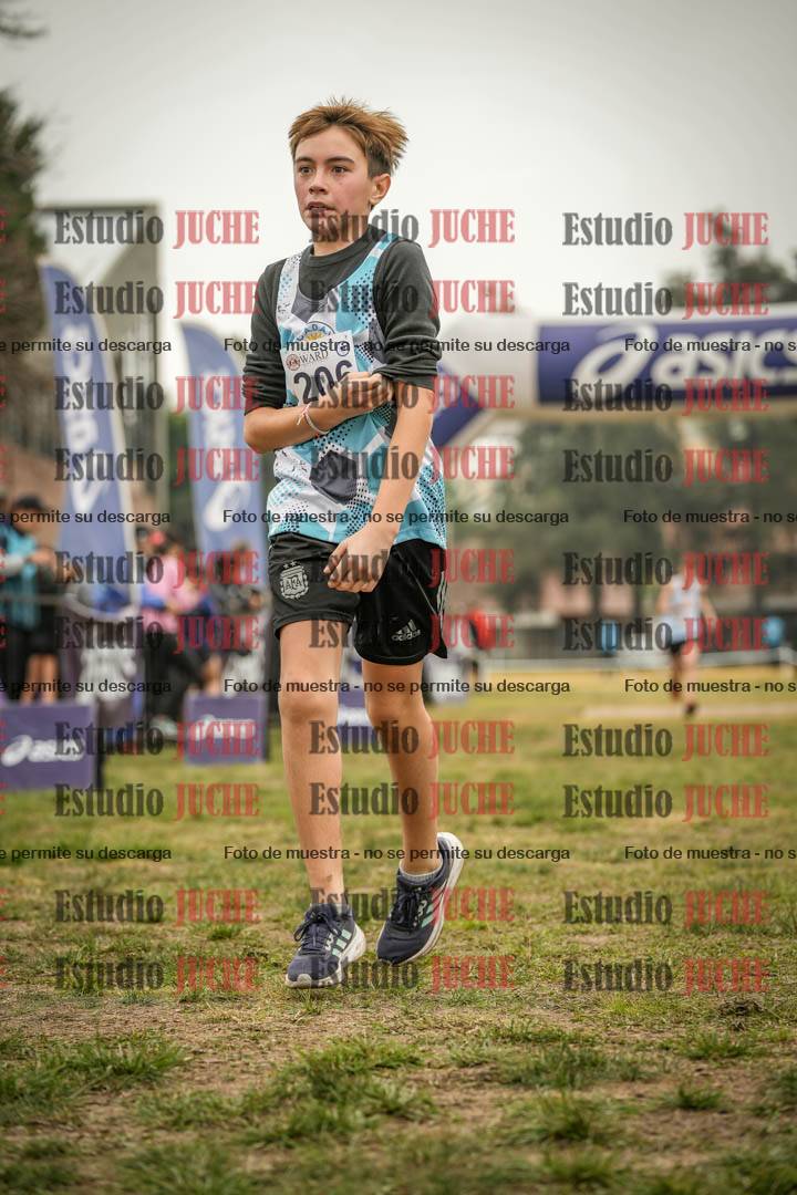 Fotos de la llegada del cross de 3000 m