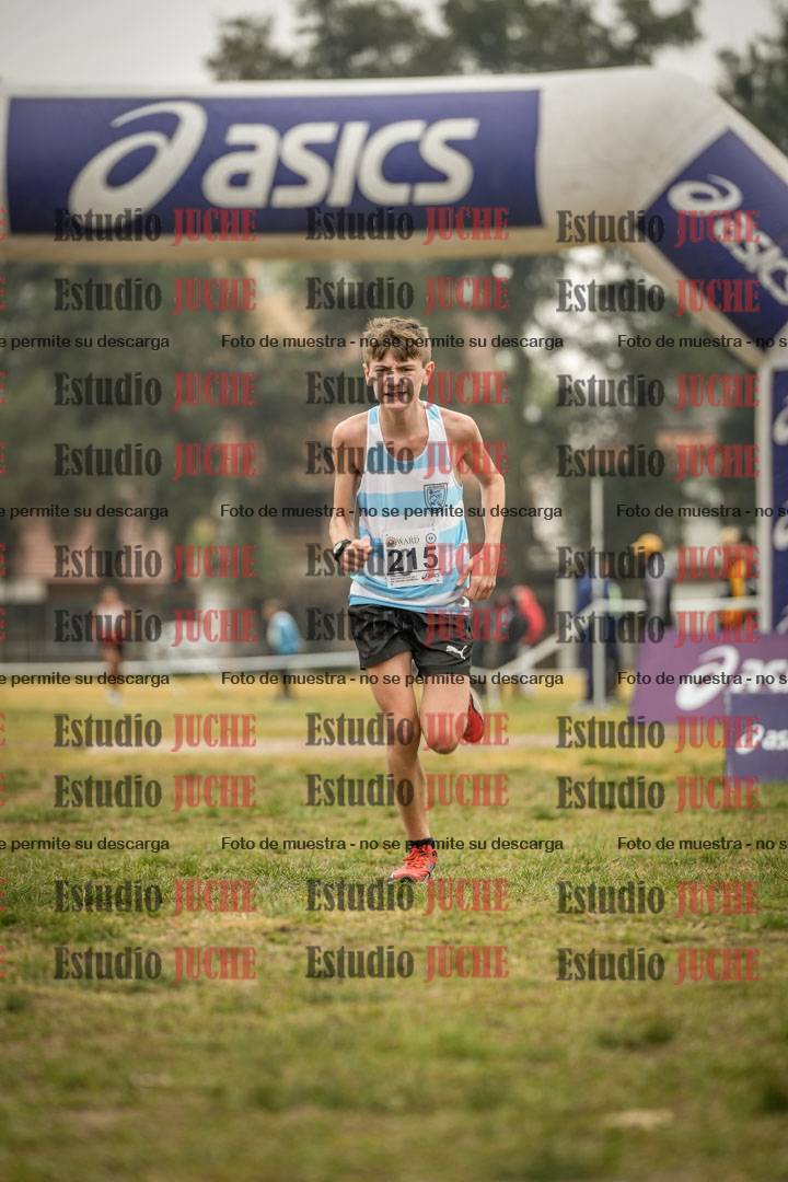 Fotos de la llegada del cross de 3000 m