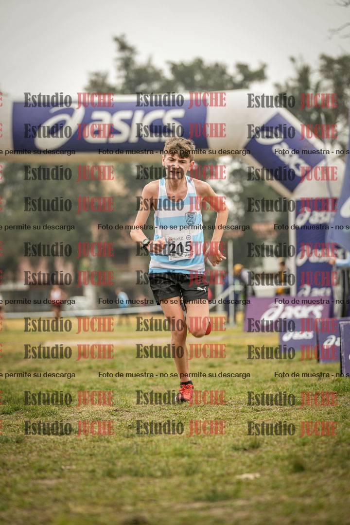 Fotos de la llegada del cross de 3000 m