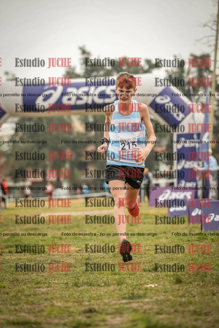 Fotos de la llegada del cross de 3000 m