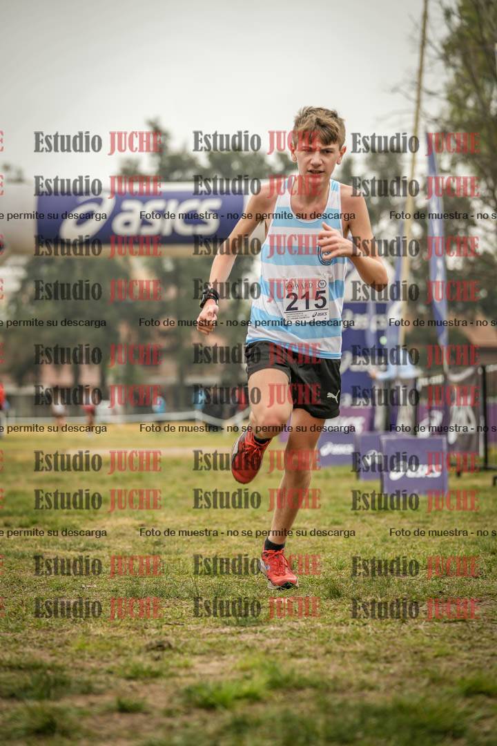 Fotos de la llegada del cross de 3000 m