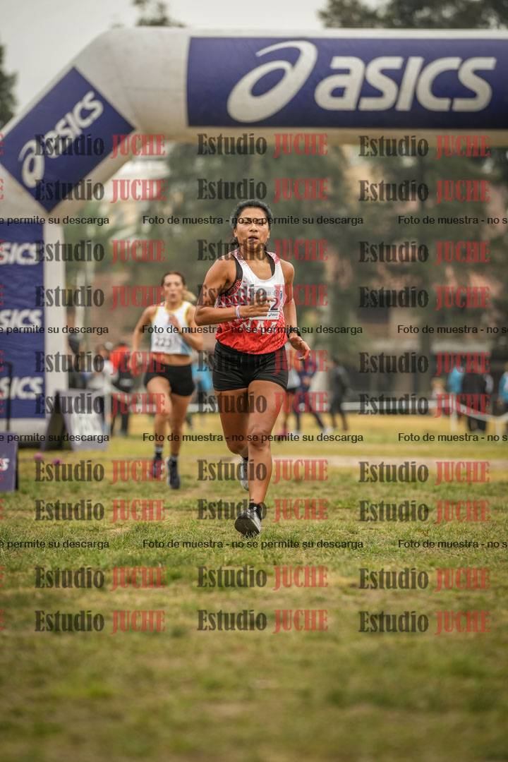 Fotos de la llegada del cross de 3000 m