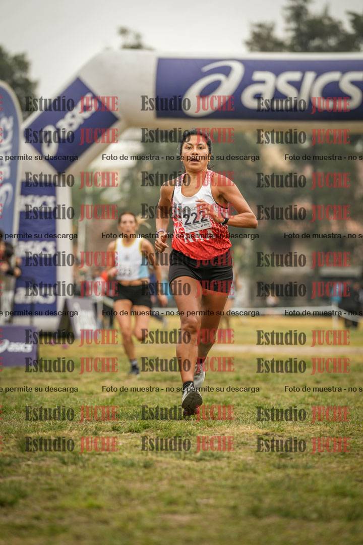 Fotos de la llegada del cross de 3000 m