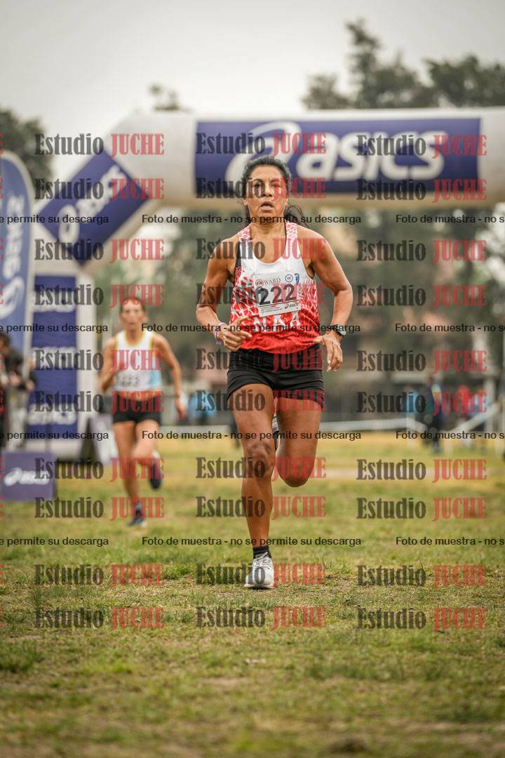 Fotos de la llegada del cross de 3000 m