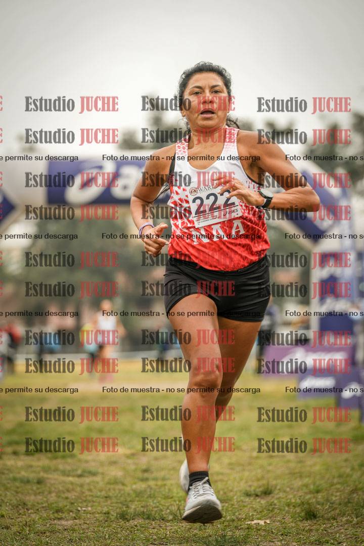 Fotos de la llegada del cross de 3000 m