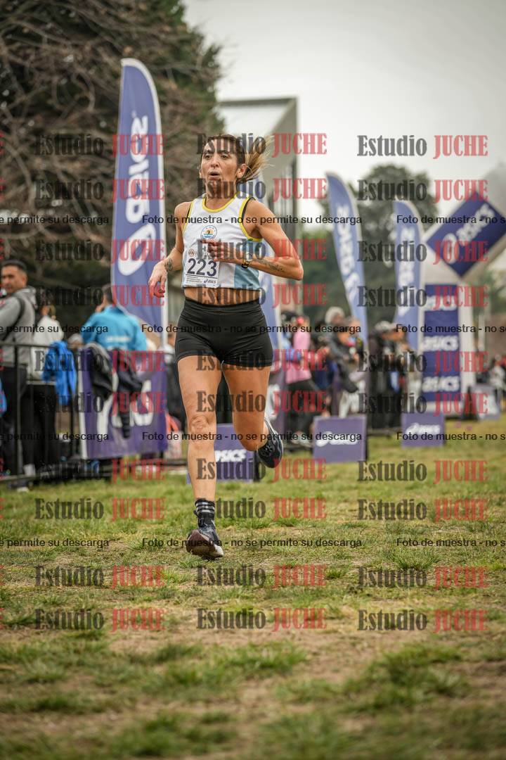 Fotos de la llegada del cross de 3000 m