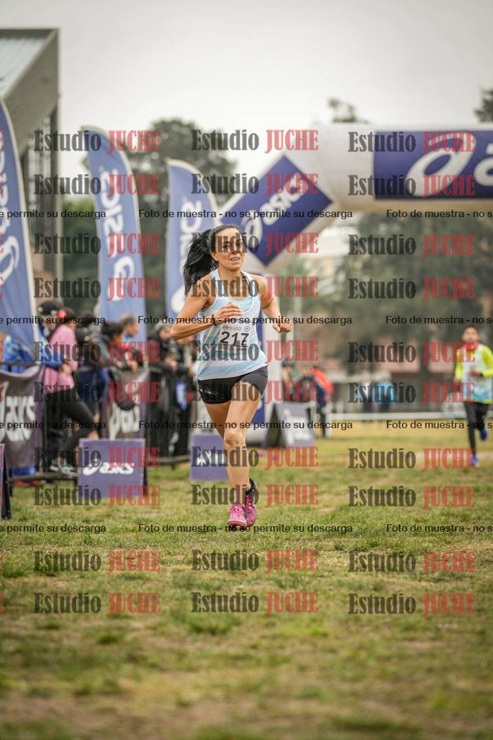 Fotos de la llegada del cross de 3000 m