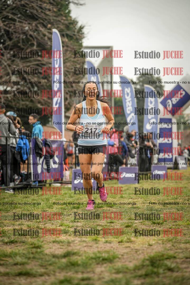Fotos de la llegada del cross de 3000 m