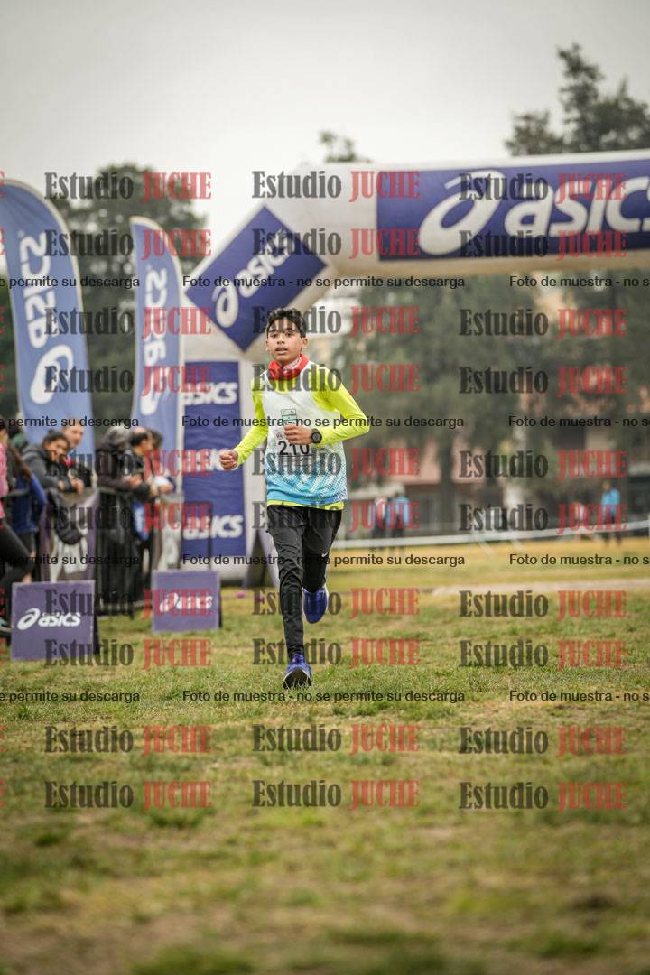 Fotos de la llegada del cross de 3000 m