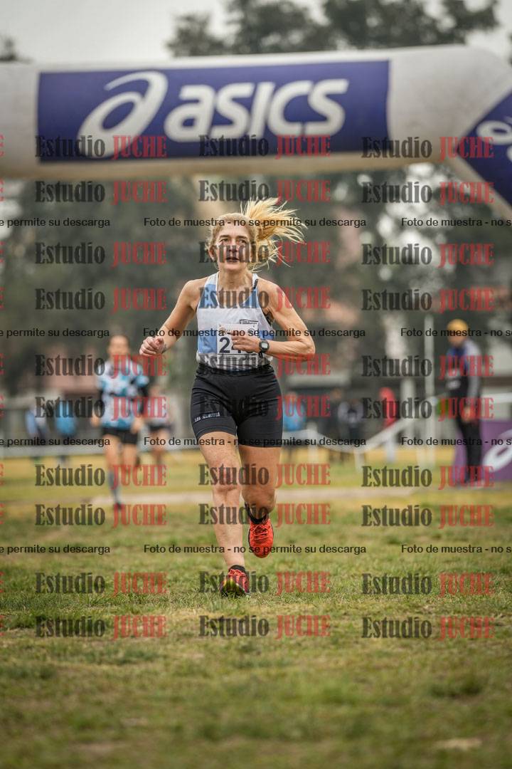 Fotos de la llegada del cross de 3000 m