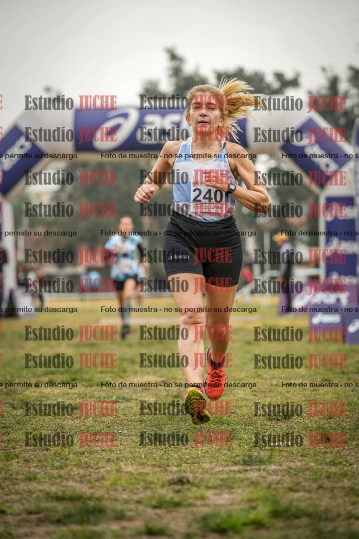 Fotos de la llegada del cross de 3000 m