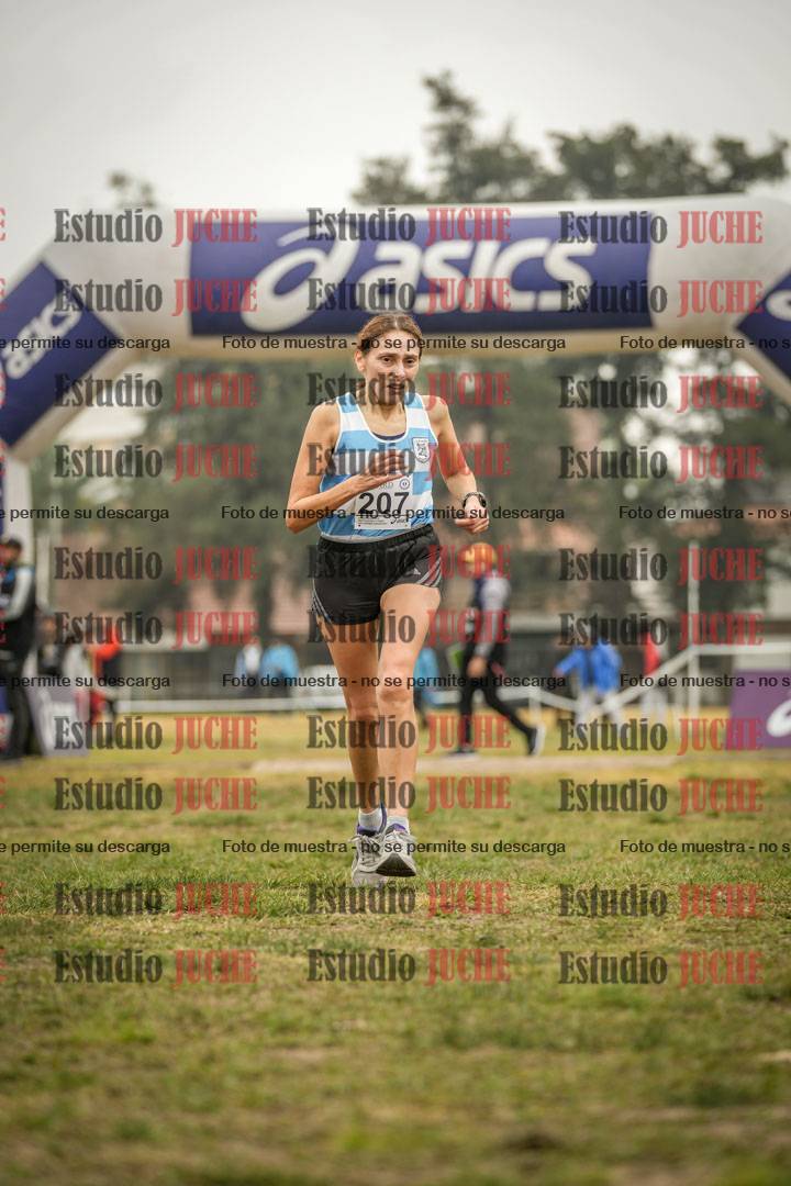 Fotos de la llegada del cross de 3000 m