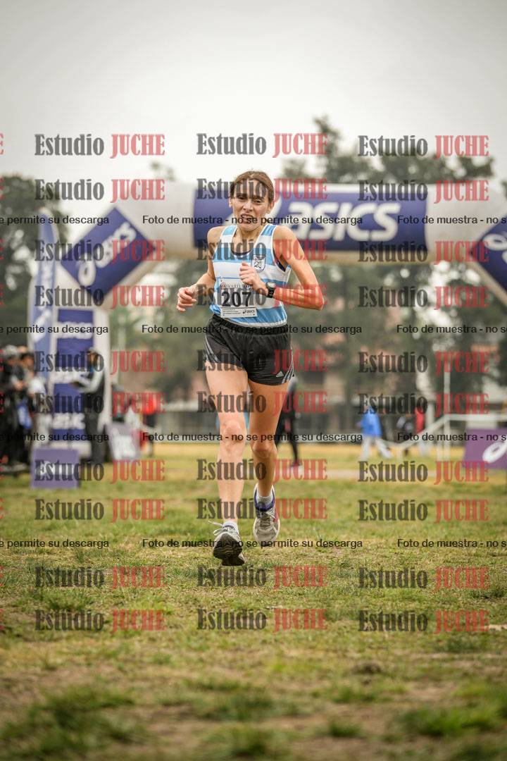 Fotos de la llegada del cross de 3000 m