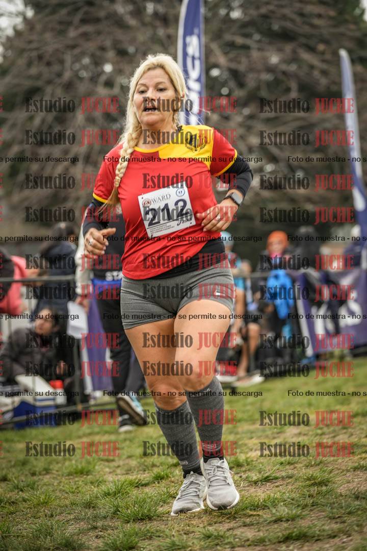 Fotos de la llegada del cross de 3000 m