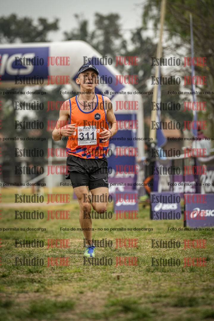 Fotos de la llegada del cross de 8000 m
